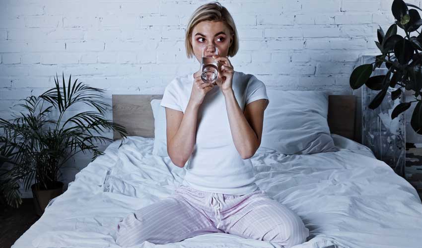 Should not Drink Water Right Before Bed