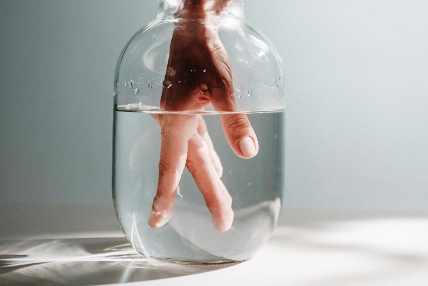 tap, spring, filtered and purified water