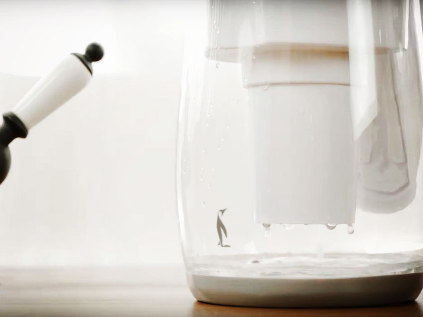 gentoo glass water filter jug gentoo glass water filtering