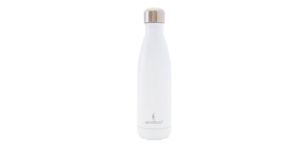Insulated Stainless Steel Water Bottle - White